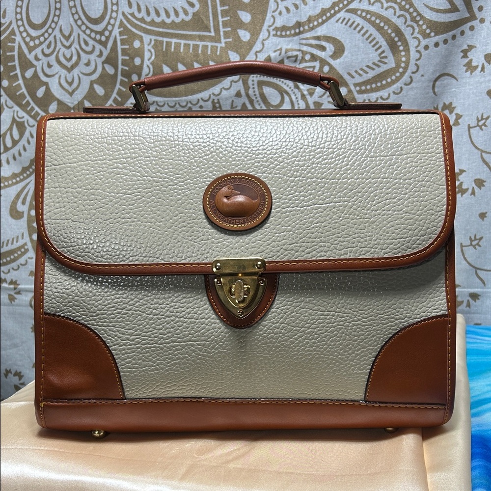 Vintage Dooney & Bourke All-weather Leather Satchel